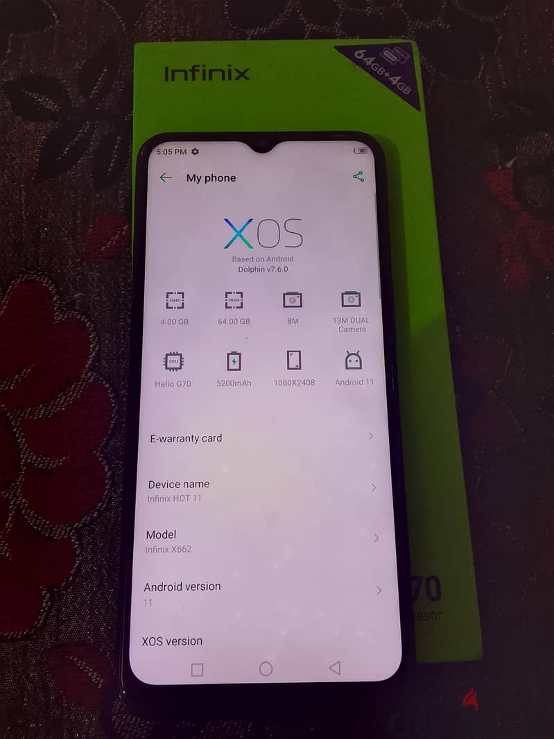 Infinix Hot 11 5