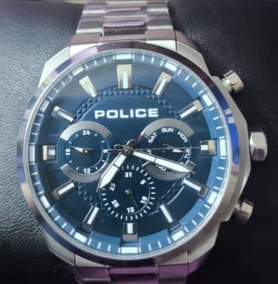 ساعة بوليس أصلية POLICE Menelik (PEWJK22042) جديده