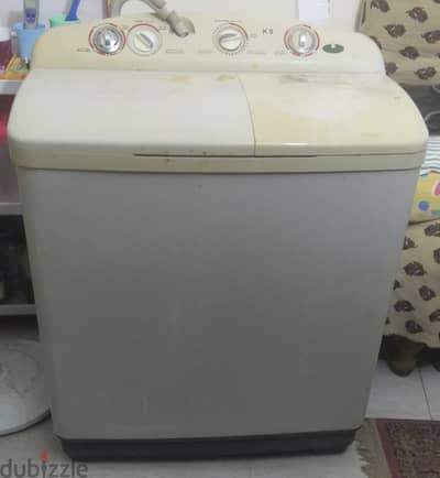 غسالة كريازى9كجم نصف اوتوماتيك