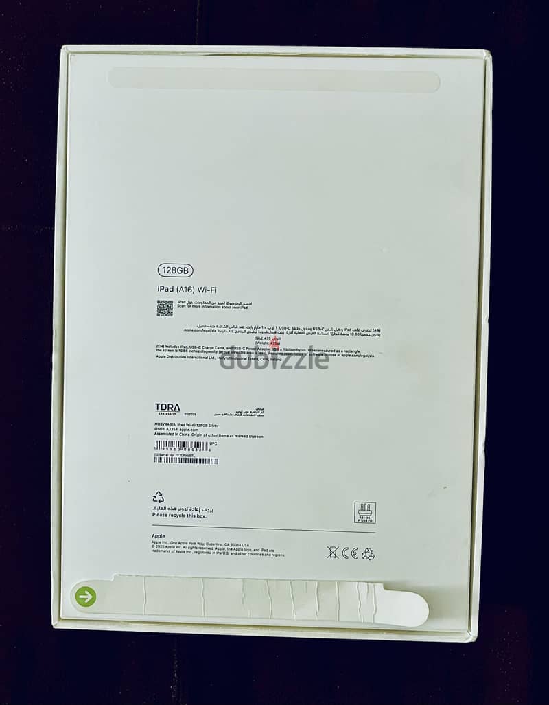 iPad A16 128GB + Apple Pencil USB-C 3