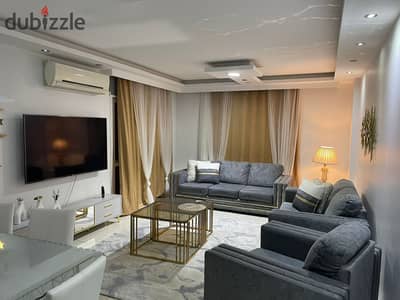 Furnished apartment for rent in Madinaty B1, super luxe finishing, Nearto services