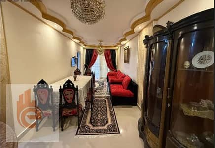 شقة مفروشة 100م كليوباترا  تاني نمرة من البحر