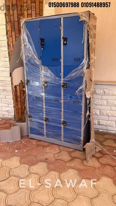 لوكر صاج-دولاب معدن-وحدات تخزين-لوكر چيم ونوادي رياضه ومستشفيات-locker