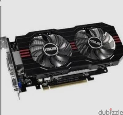 للبيع كارت حالة ممتازة gtx 750 ti