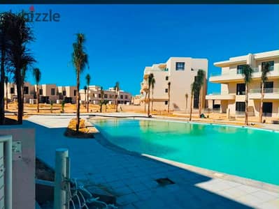Chalet for Sale in June - North Coast - 146 SQM - Lagoon View - Fully Finished with ACs