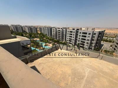 Under market price Penthouse include Big Terrace with landscape view and water features for sale in Zizinia Mostakbal City Ardic