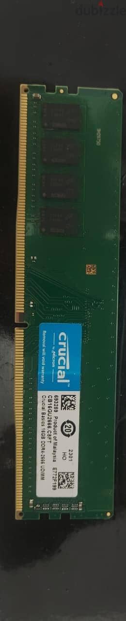 Ram DDR4 16 gb