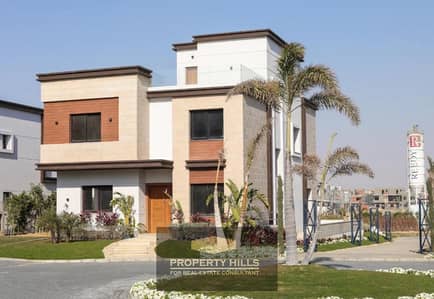 For sale, a large villa in DIJAR, Fifth Settlement, next to AUC and Cairo Airport, and Mivida Emmar