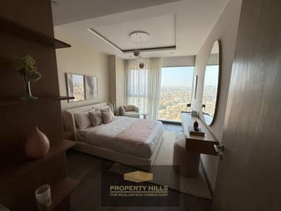 Apartment with immediate delivery, furnished with air conditioning, and a landscape view from Aura in Z Towers
