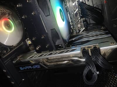 كارت شاشة / فيجا RX 580 8GB SAPPHIRE NITRO