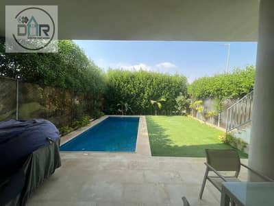 Townhouse for rent in Beverly Hills Aljyria Sodic with a swimming pool