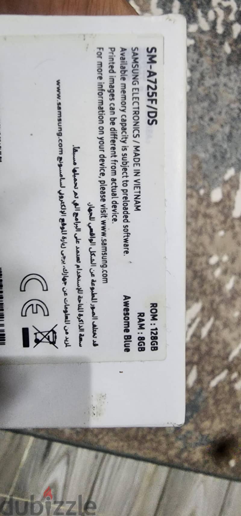 Samsung A72 8