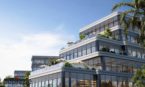 Retail shop for sale in Rise Mall by Centrada Developments in Sheikh Zayed, next to Palm Hills and Dar Al Fouad Hospital