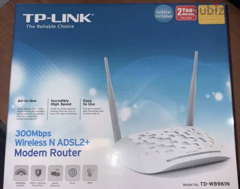 Tp link router + modem 1