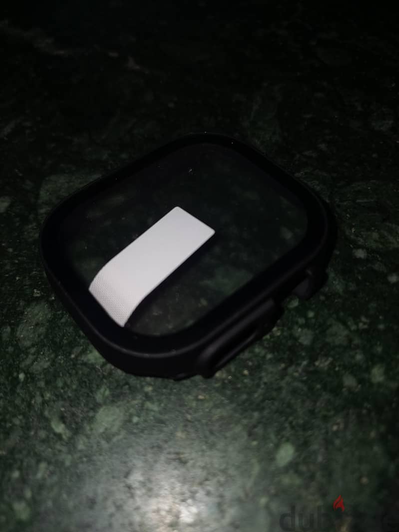 black Case with screen protect for Apple watch ultra 1