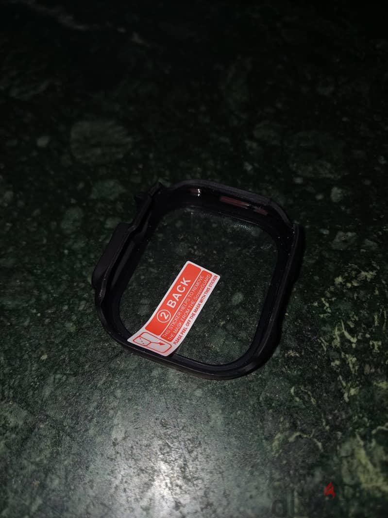 black Case with screen protect for Apple watch ultra 2