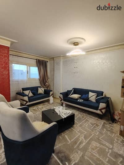 مفروش رشدى مكيف ٢ غرف وريسبشن اول سكن ش سوريا
