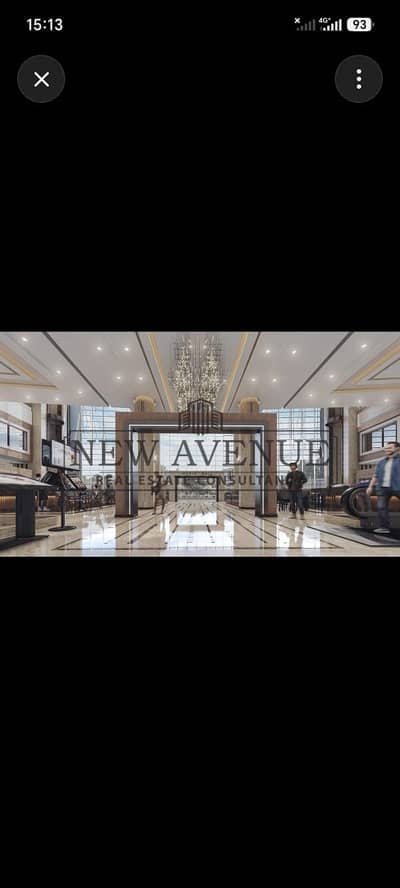 اقل سعر ف ومقدم ي السوق عيادة للبيع في التحمع الخامس  RVR Mall New Cairo