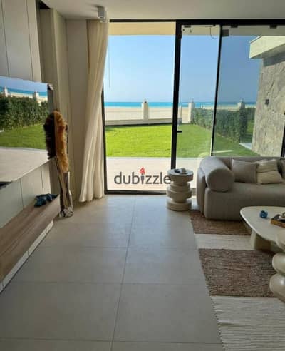 شاليه متشطب بالتكيفات مباشر علي الاجون  للبيع داخل silver sands سيدي حنيش الساحل الشمالي بجوار هاسيندا