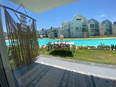 شاليه أرضي للبيع في Hacienda West - الساحل الشمالي - 155 متر - حديقة 65 متر  - تشطيب كامل - جاهز للسكن