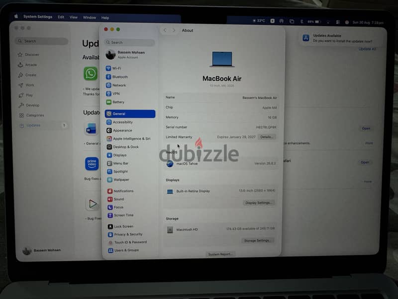 Macbook Air M4 1
