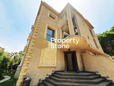 Administrative Villa for Rent in Degla Maadi  Near the American School  Fully Finished with ACs  Private Garage  Administrative License  Complete Lega