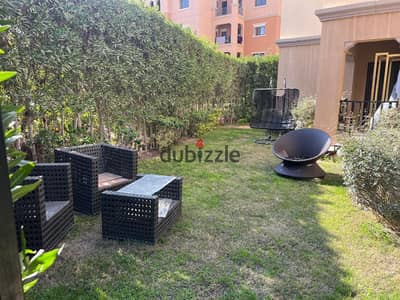 Apartment for rent fully furnished 186 meter + 143 garden in prime location in mivida
