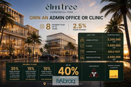 Medical clinic with a price of 85 thousand and installments up to 8 years managed and operated globally by Savills.