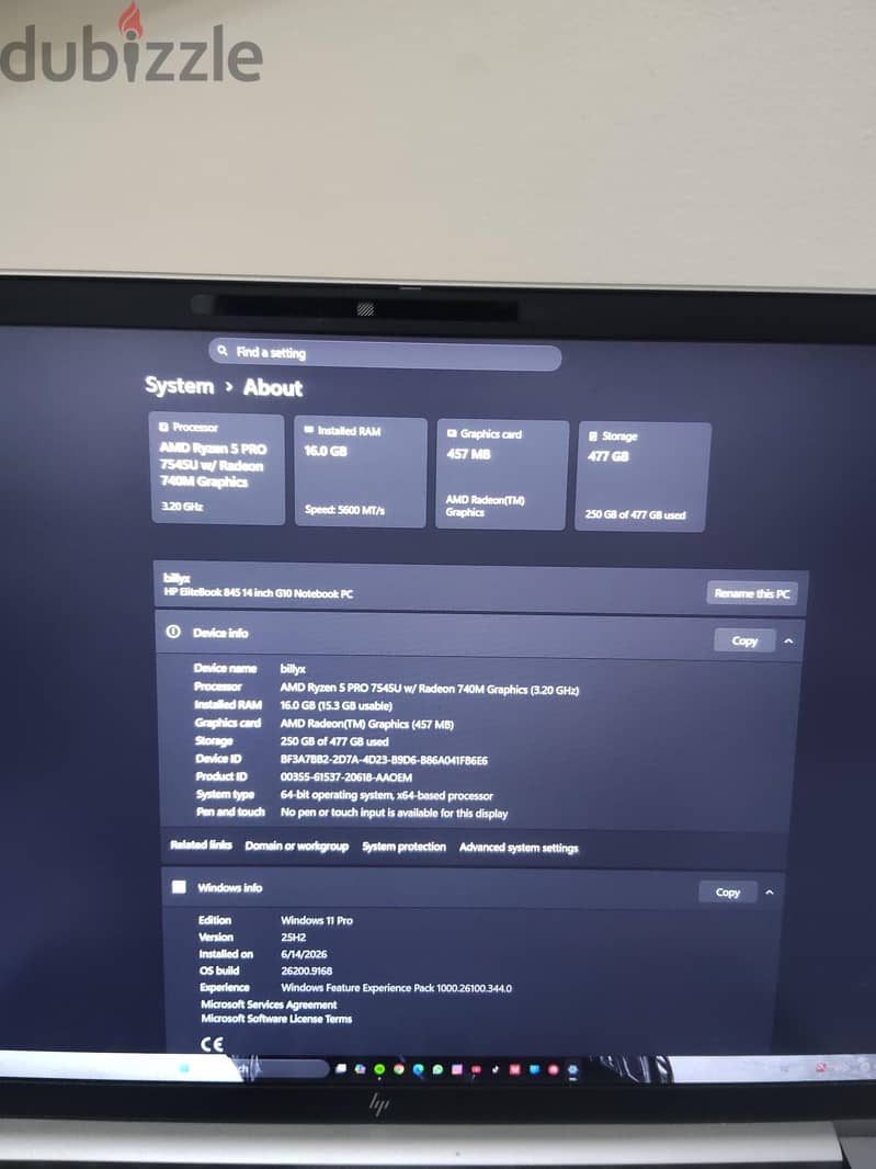 hp book elite 845 g10 4