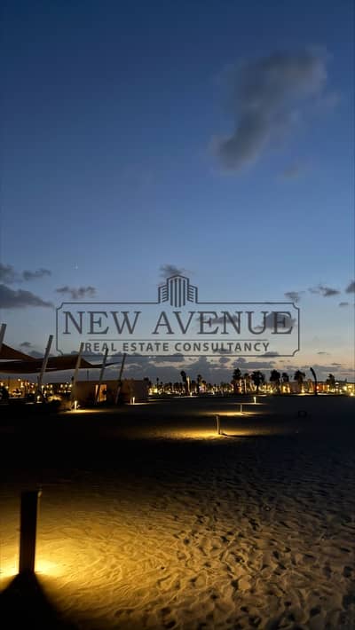 تاون هاوس ميدل 193متر بلايا غزالة Playa Ghazala ارض 211متر مطل على لاجون بحري ثلاثة غرف متشطب بالكامل استلام 2026