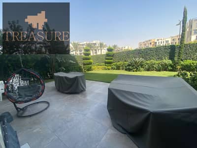finished Duplex with garden for sale in Eastown - new cairo