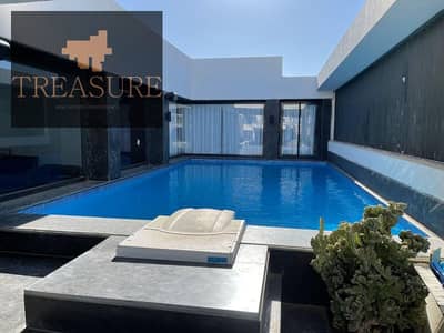 بنتهاوس بحمام سباحه متشطب للبيع في ليك فيو ريزيدنس - القاهره الجديده - Lake View Residence - new cairo