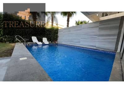 furnished Apartment with garden +Pool in Lake View