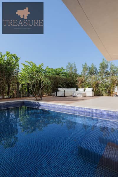 شقه بجاردن وحمام سباحه مفروشه للايجار في ليك فيو ريزيدنس - القاهره الجديده - Lake View Residence - new cairo