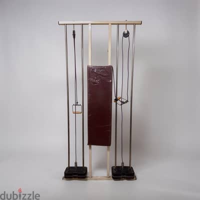Wall-Mounted Weight Pulley Rehab Tower