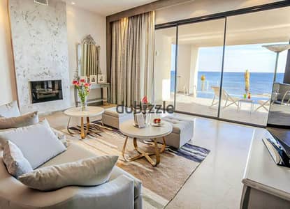 Chalet Ready to move with Premium Finished with a Lagoon View in Ras El Hekma – North Coast
