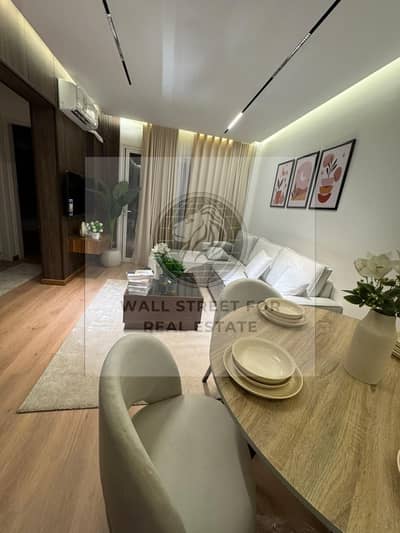 furnished apartment for rent in madinaty B7 modern furniture steps from services area