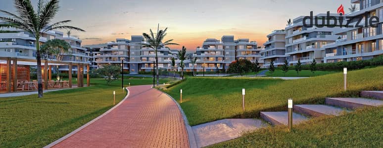 شقة اول سكن مطبخ وتكييفات للإيجار في كمبوند سكاي كوندوز بالقاهرة الجديدة