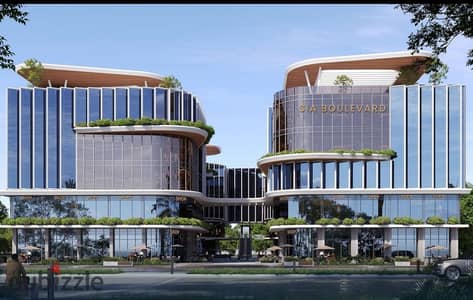 33 SQM finished clinic for sale at Sia Mall, 6th of October, directly on Central Axis. 1.5% down payment & installments up to 10 years