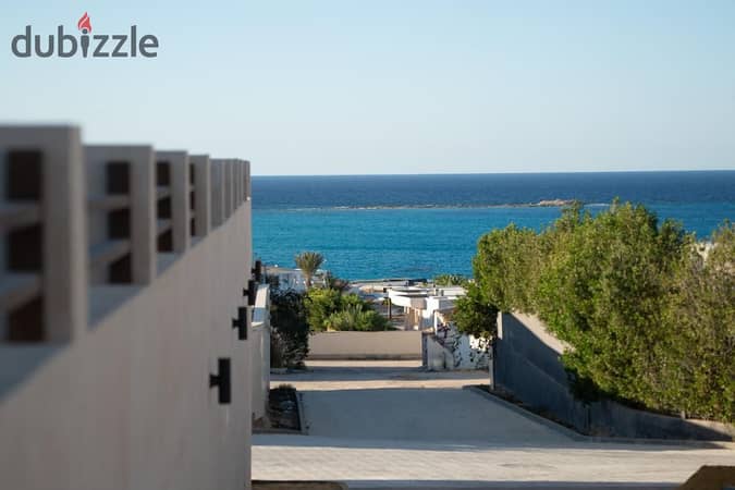 Chalet for sale in Bay of the Sea, Sidi Hanish, with a stunning view directly on the sea.