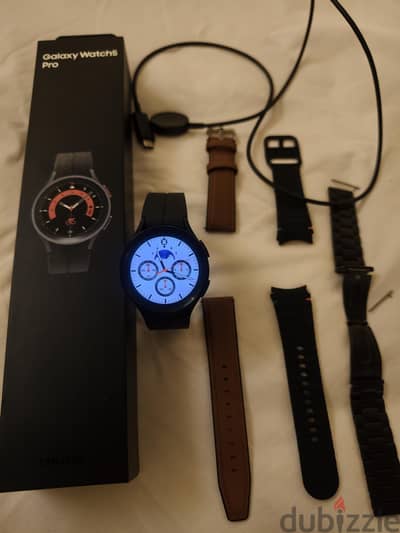 Galaxy watch 5 pro  بحالة الزيرو
