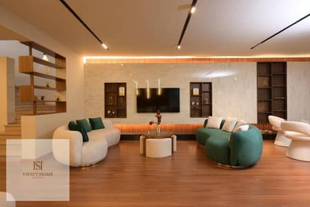 Villa with private pool for daily rent in Al Jazeera Compound, 450 sq m, fully furnished