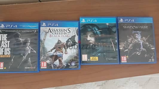 للبيع العاب ps4