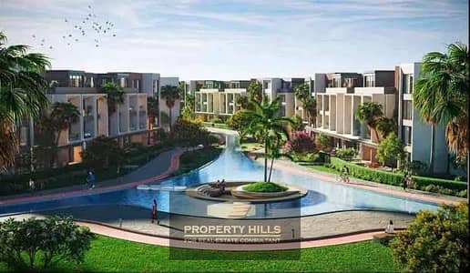 شقة برايم لوكيشن فى قلب التوسعات الشرقية بجوار بالم هيلز و امام نادى الجزيرة