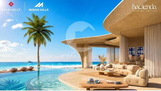 villa for sale, in Hacienda Ras Elhikma fully finished in north coast 5 minutes from the beach