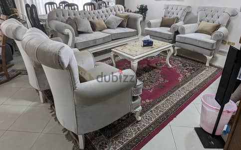انتريه كابوتنيه كنبه وأربع كراسى