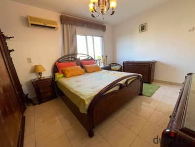 Apartment for rent furnished in Madinaty 135 meters 3 bedrooms and 2 bathrooms fully furnished and has 2 air conditioners in the premium area B1
