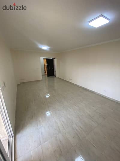 For rent in my city, an apartment under the new law, 135 meters, garden view, and street B1 next to services