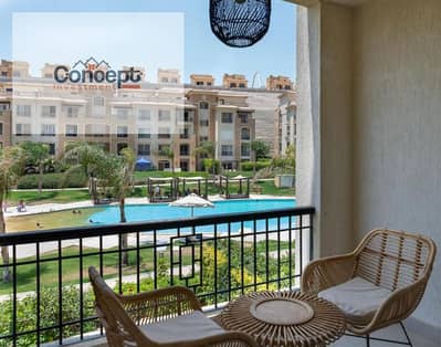 شقة متشطبة بالكامل استلام فوري للبيع ٢٠٠ متر في ستون ريسيدينس التجمع الخامس new cairo stone residence