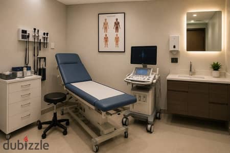 Clinic for sale عياده للبيع مساحة مميزة 22 م بسعر مميز داخل أقوي لوكيشن في حدائق اكتوبر في AjEi mall أقرب فتره استلام وأطول فتره سداد October garden